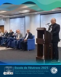 Hoje demos largada na 1ª Escola Paranaense de Aplicações de Nêutrons no Agro, Medicina, Indústri (4)